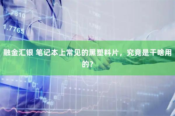 融金汇银 笔记本上常见的黑塑料片，究竟是干啥用的？